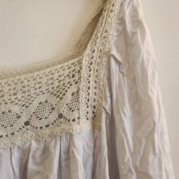 NWT Jen's Pirate Booty Love Her Madly Kaftan Tunic Rio Blue Agave Flowy Summer - Picture 9 of 15